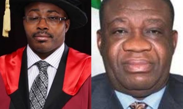 UNN vice Chancellor & prof. Nebo